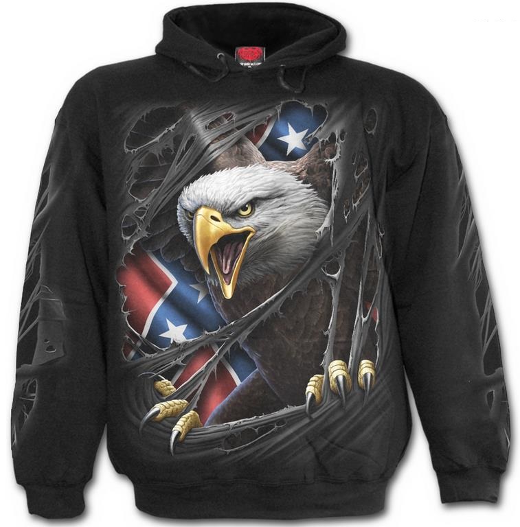 Rebel Eagle kapucnis pulóver-0