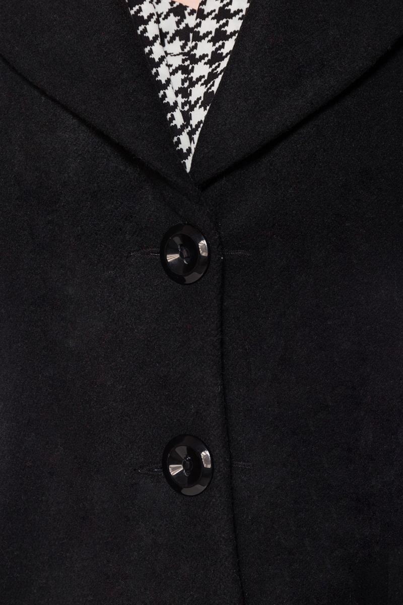 Fekete Belsira prémium kabát