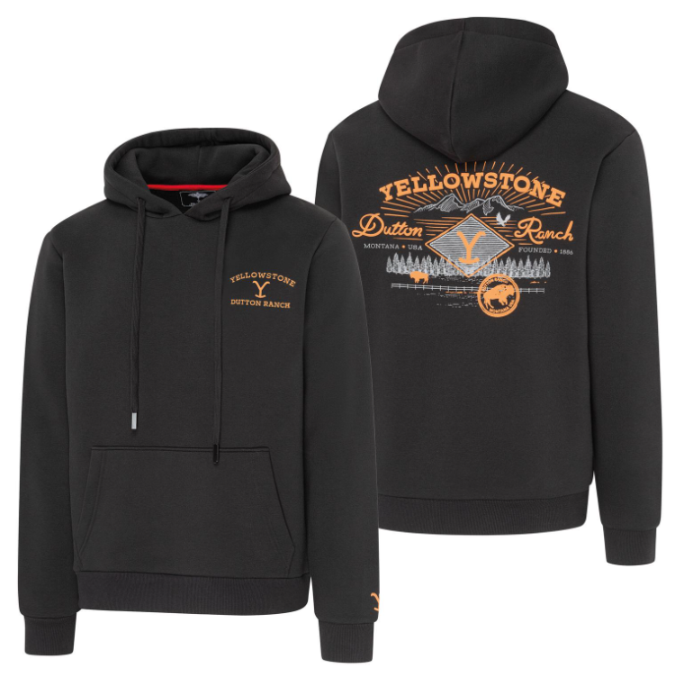 1080A0 dutton ranch pulcsi Yellowstone unisex pulóver a Stars&Stripestől. XS-3XL méretekben.