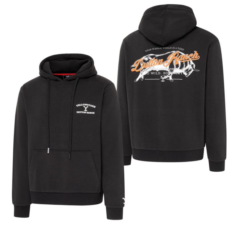 1081A Hoodie so wild so angry Yellowstone unisex pulóver a Stars&Stripestől. XS-3XL méretekben.